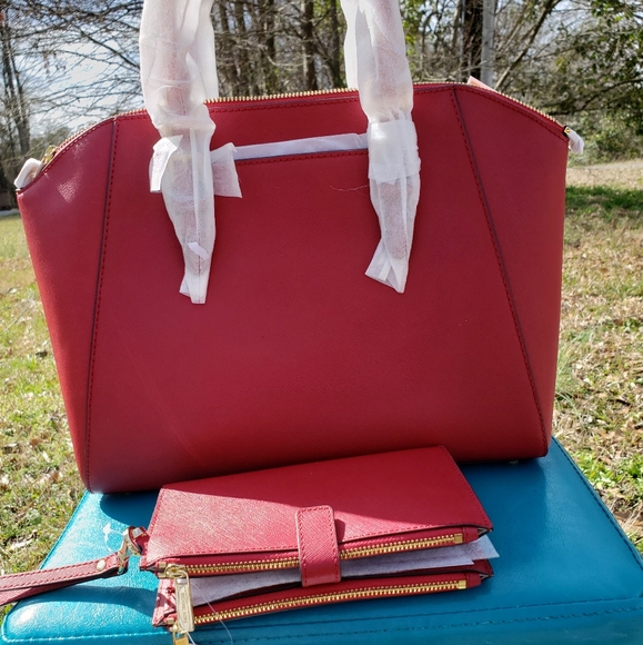 Michael kors large Ciara satchel and wallet - Picture 3 of 8